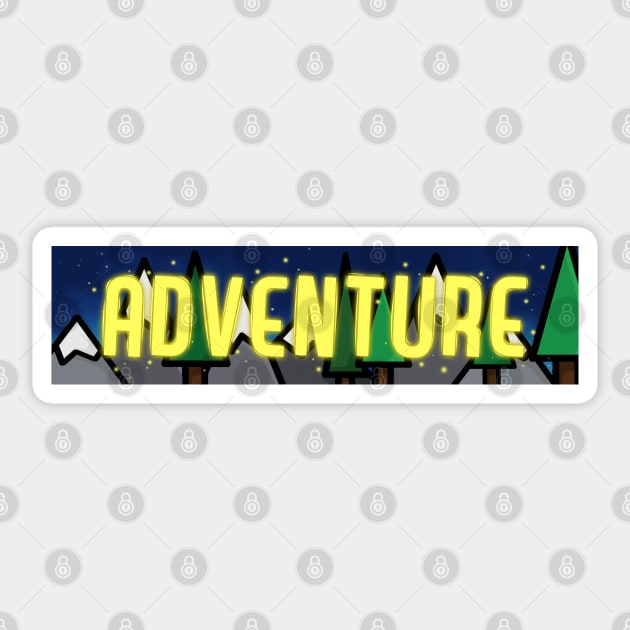 adventure Sticker by hoddynoddy